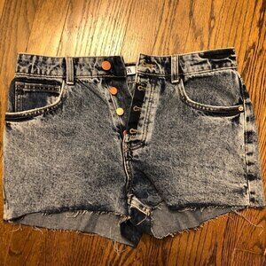 ZARA SHORTS with Copper Button Fly NWOT